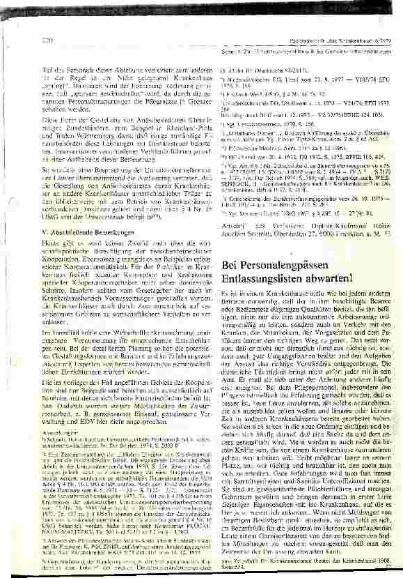 Vorschauseite 4: Zur umsatzsteuerlichen Problematik bei gemeinschaftlichen Einrichtungen im Krankenhausbereich