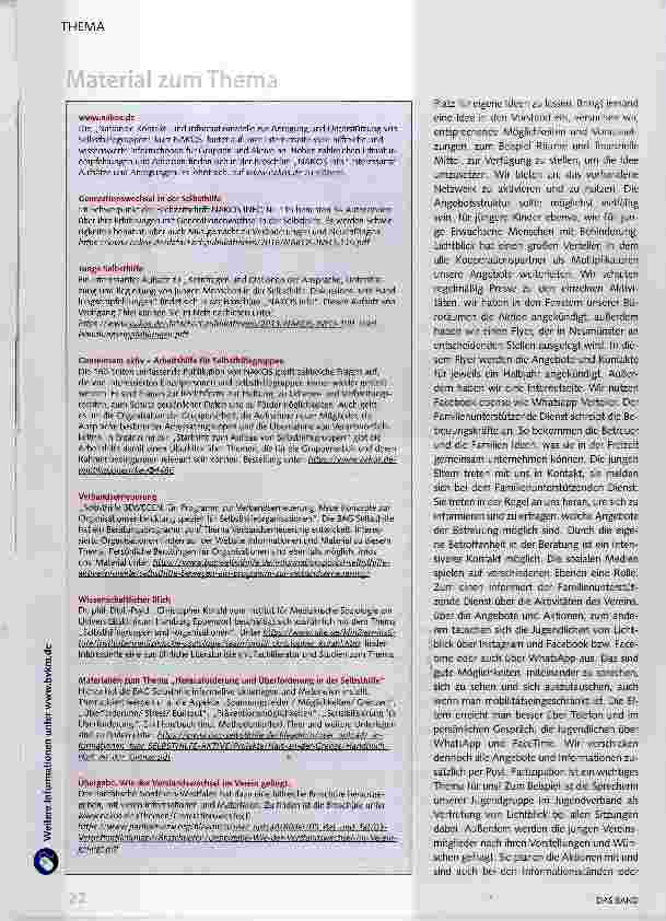 Vorschauseite 5: Wir sind sehr zufrieden mit unserem Verein