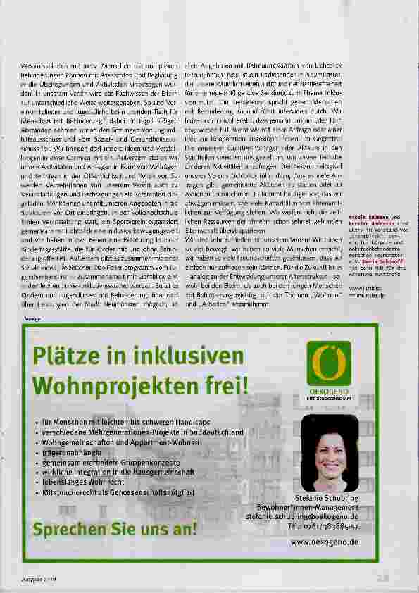 Vorschauseite 6: Wir sind sehr zufrieden mit unserem Verein