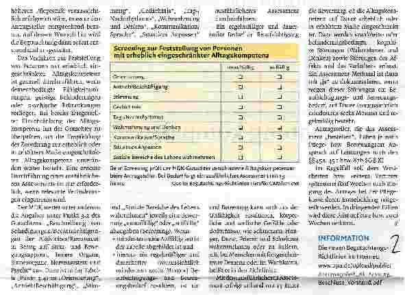 Vorschauseite 2: Neue Begutachtung kompakt