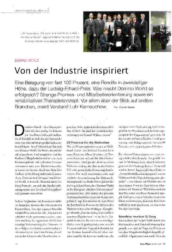 Vorschauseite 1: Von der Industrie inspiriert