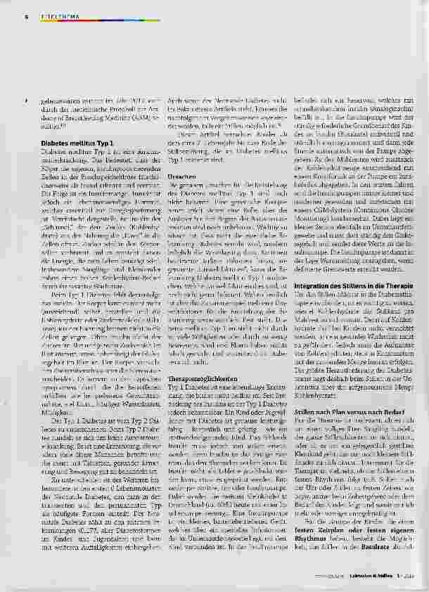 Vorschauseite 2: Das Stillkind mit Diabetes mellitus Typ 1