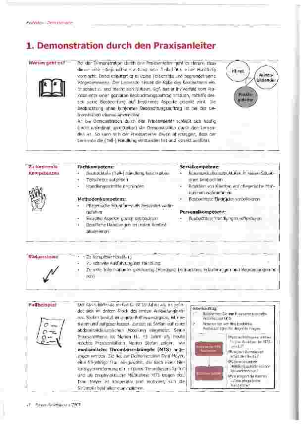 Vorschauseite 3: Methoden im Anleitungsprozess