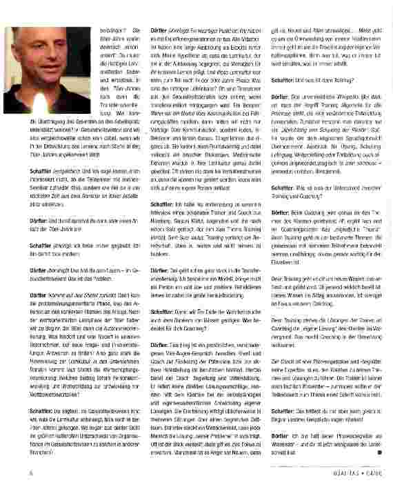 Vorschauseite 3: Training & Coaching