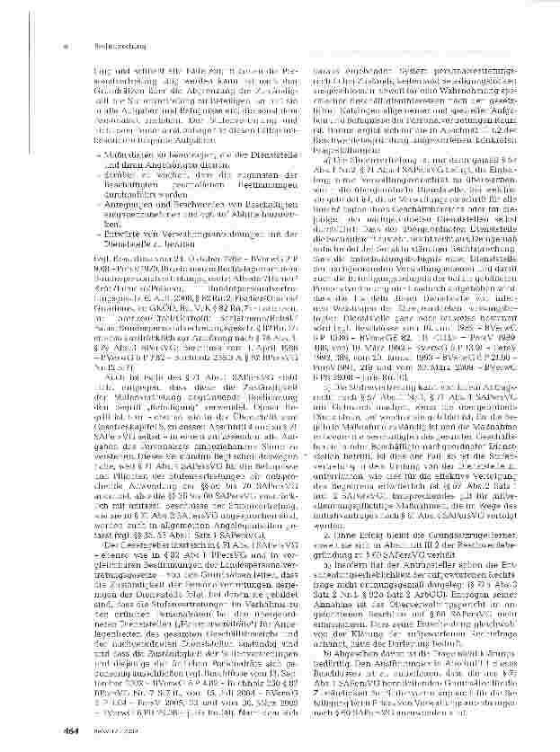 Vorschauseite 2: Zuständigkeit der Stufenvertretung; allgemeine Aufgaben der Personalvertretung