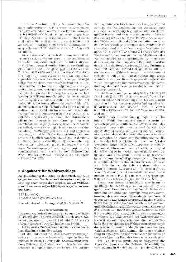 Vorschauseite 3: Zuständigkeit der Stufenvertretung; allgemeine Aufgaben der Personalvertretung