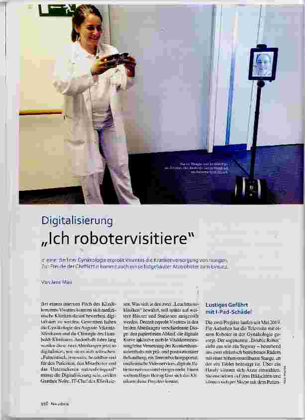Vorschauseite 1: Digitalisierung „Ich robotervisitiere