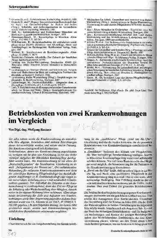 Vorschauseite 5: Sozialstationen in einer alternden Gesellschaft Probleme, Modelle und Perspektiven der ambulanten Pflegedienste