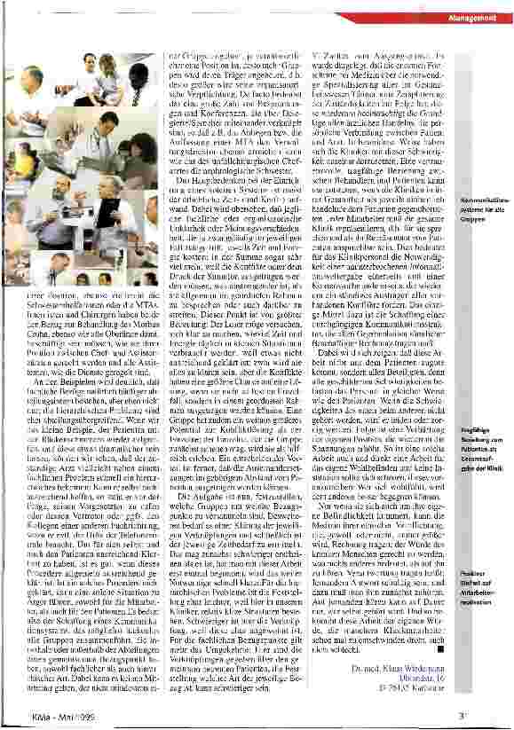 Vorschauseite 4: Vorschläge für eine strukturelle Veränderung