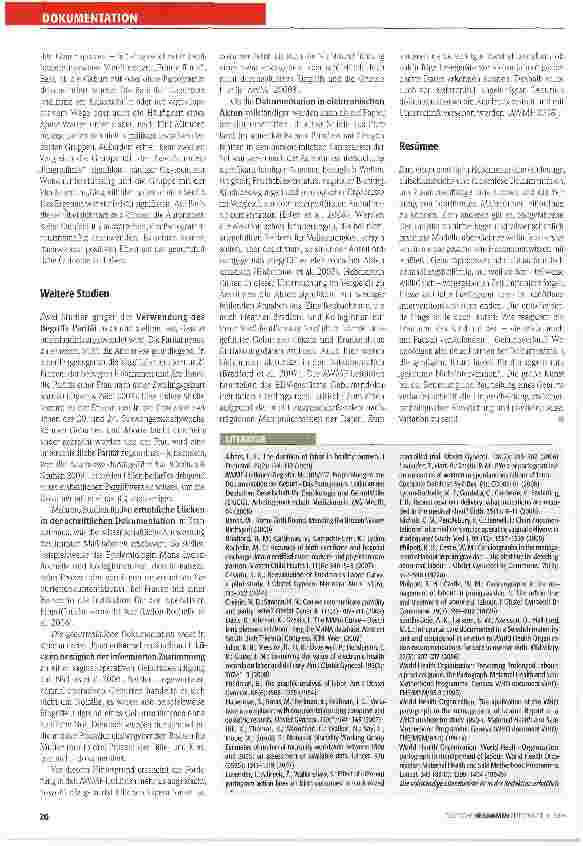 Vorschauseite 3: Dokumentieren im Spiegel aktueller Studien