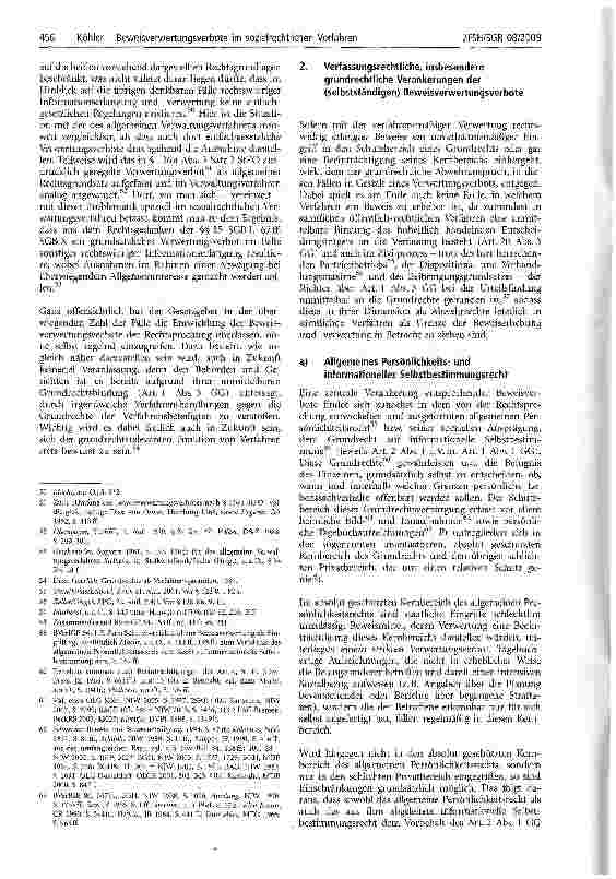 Vorschauseite 6: Beweisverwertungsverbote infolge der Verletzung von Hinweis-und Belehrungspflichten im sozialrechtlichen Verfahren