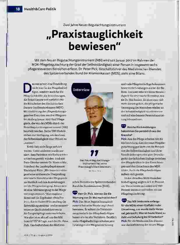 Vorschauseite 1: Praxistauglichkeit bewiesen