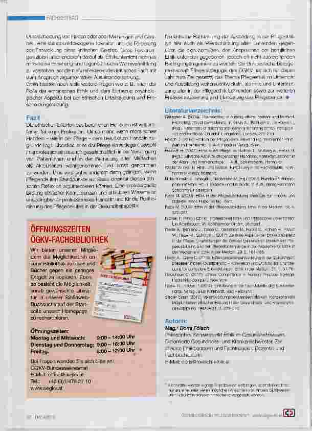 Vorschauseite 4: Pflegeethik in der Ausbildung - Grundlage professionellen Handelns
