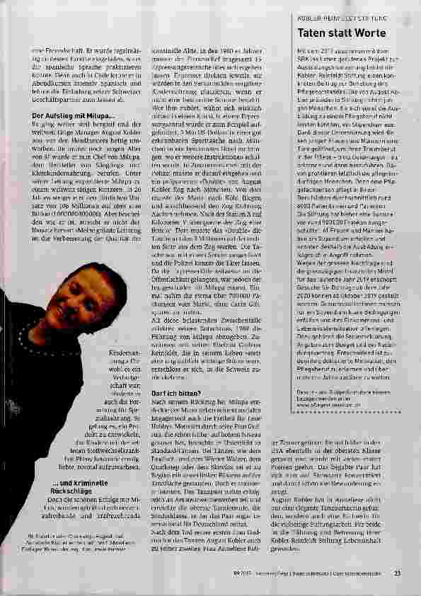 Vorschauseite 3: «Mit harter Arbeit und Hingabe ist (fast) alles möglich»