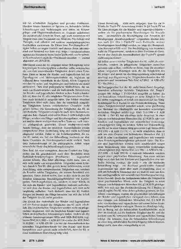 Vorschauseite 4: Überleitung in die Entgeltordnung VKA Eingruppierung nach SuE-Tätigkeitsmerkmalen in LWL-Klinik