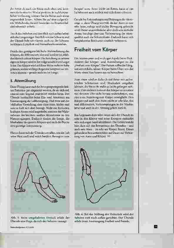 Vorschauseite 4: Der Atem: Möglichkeiten in Therapie und Prävention