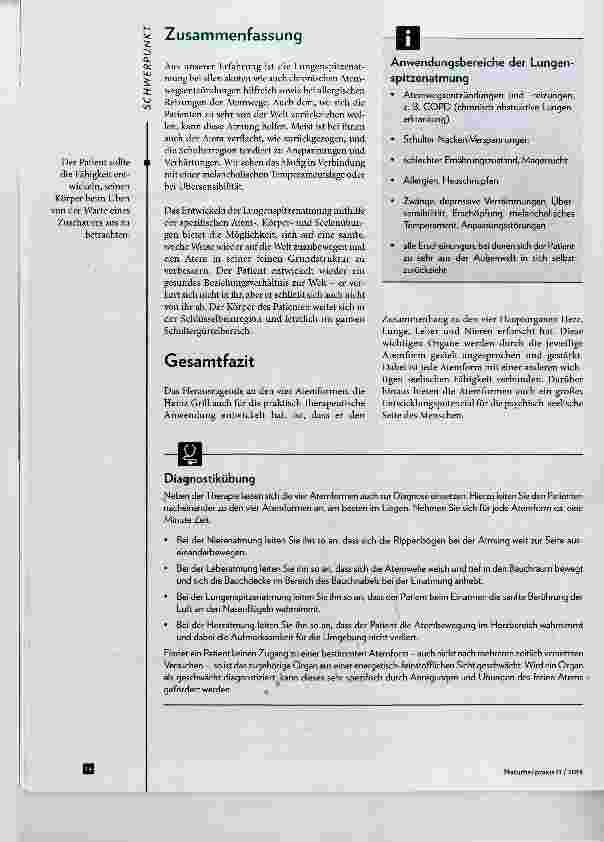 Vorschauseite 5: Der Atem: Möglichkeiten in Therapie und Prävention