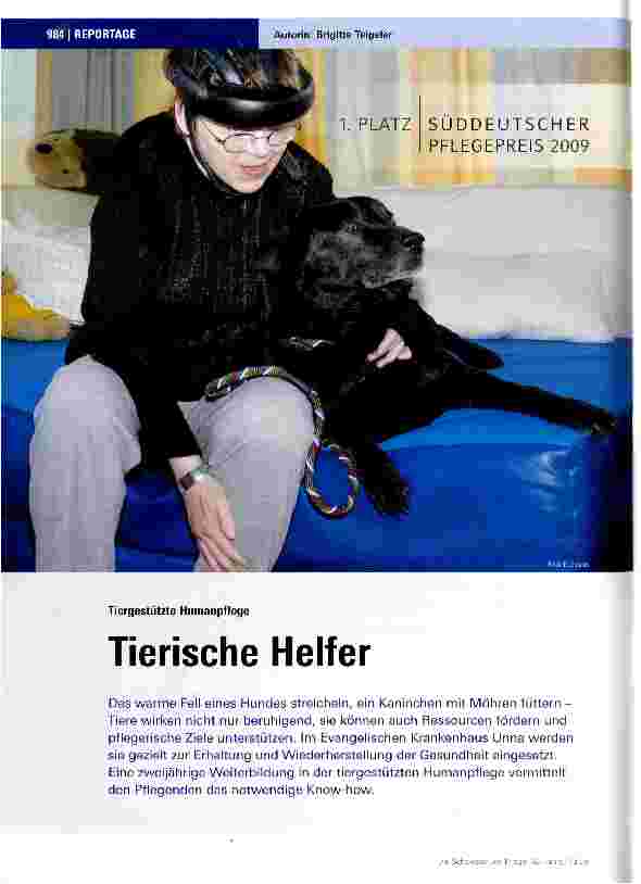 Vorschauseite 1: Tierische Helfer