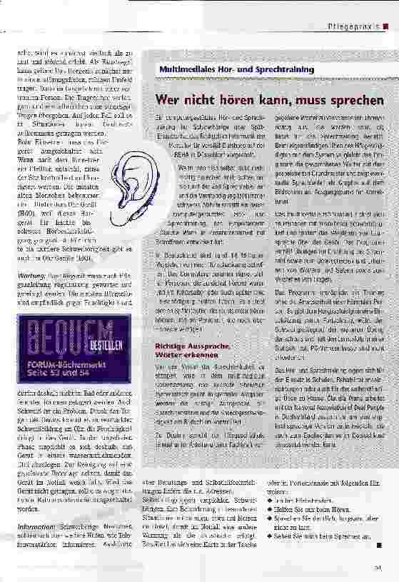Vorschauseite 4: Von sich hören lassen