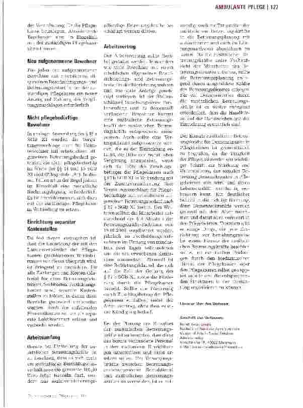 Vorschauseite 3: Zusätzliche Betreuungskräfte in Pflegeheimen - Was ist zu beachten?