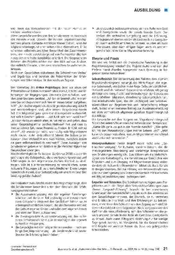 Vorschauseite 4: „Kultursensibles Handeln in der Ergotherapie - ein Schulprojekt -