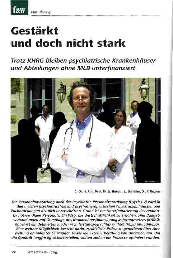 Vorschauseite 1: Gestärkt und doch nicht stark