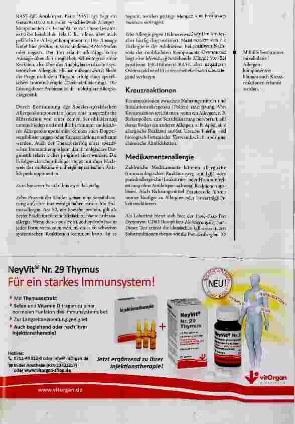 Vorschauseite 4: Allergiediagnostik und naturheilkundliche Immuntherapie
