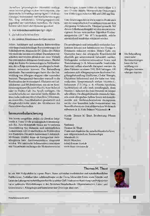 Vorschauseite 6: Allergiediagnostik und naturheilkundliche Immuntherapie