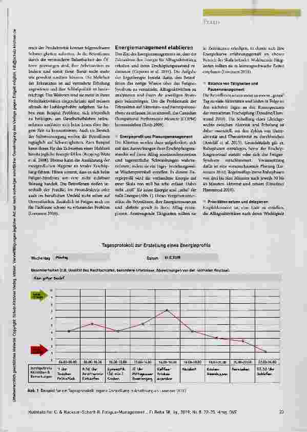 Vorschauseite 2: Den Erschöpfungszustand bewältigen