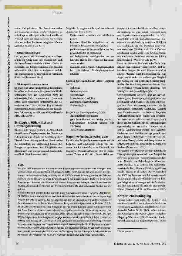 Vorschauseite 3: Den Erschöpfungszustand bewältigen