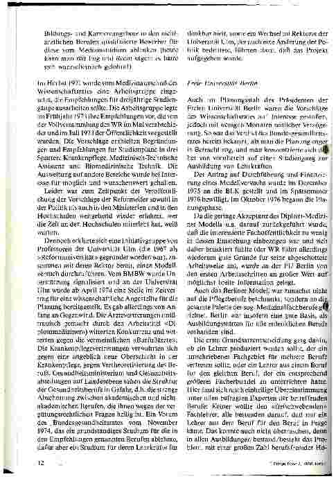 Vorschauseite 4: Krankenpflege und der tertiäre Bildungsbereich in der Bundesrepublik Deutschland
