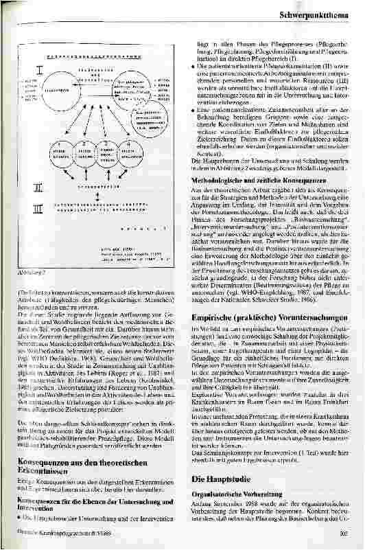 Vorschauseite 4: Der Pflegeprozeß bei Patienten mit der Diagnose Schlaganfall Studie zur Erfassung und Entwicklung von Pflegeprozessen