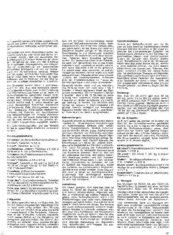 Vorschauseite 2: Kleine Arzneimittelkunde für die Schwester 30. Folge: V. Hormone und Stoffe, die in die hormonelle Regulationssystem eingreifen
