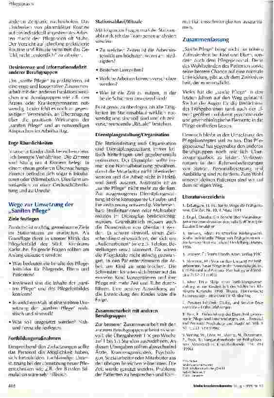 Vorschauseite 6: Sanfte Pflege Frühgeborener Ihre Umsetzung auf der Frühgeborenenstation