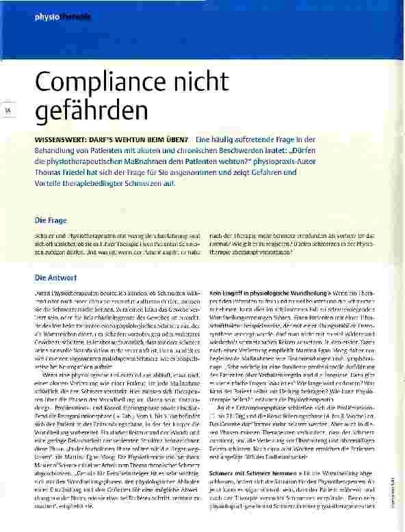Vorschauseite 1: Compliance nicht gefährden