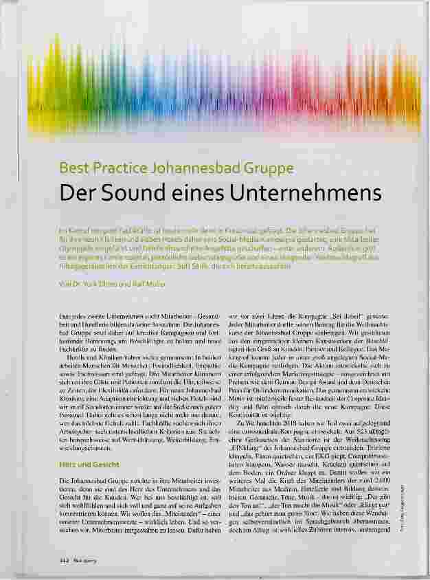 Vorschauseite 1: Der Sound eines Unternehmens
