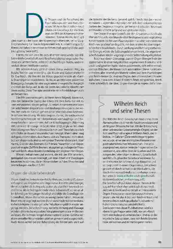 Vorschauseite 2: Wer hat Angst vor Wilhelm Reich?