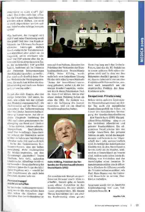 Vorschauseite 2: Hoffentlich endlich einmal Verlässlichkeit