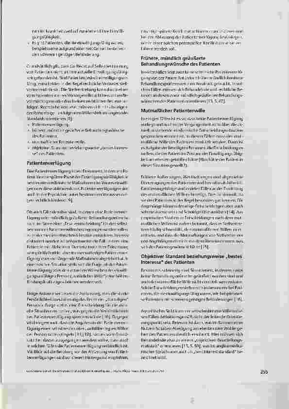 Vorschauseite 3: Entscheidungsfindung bei nicht einwilligungsfähigen Patienten