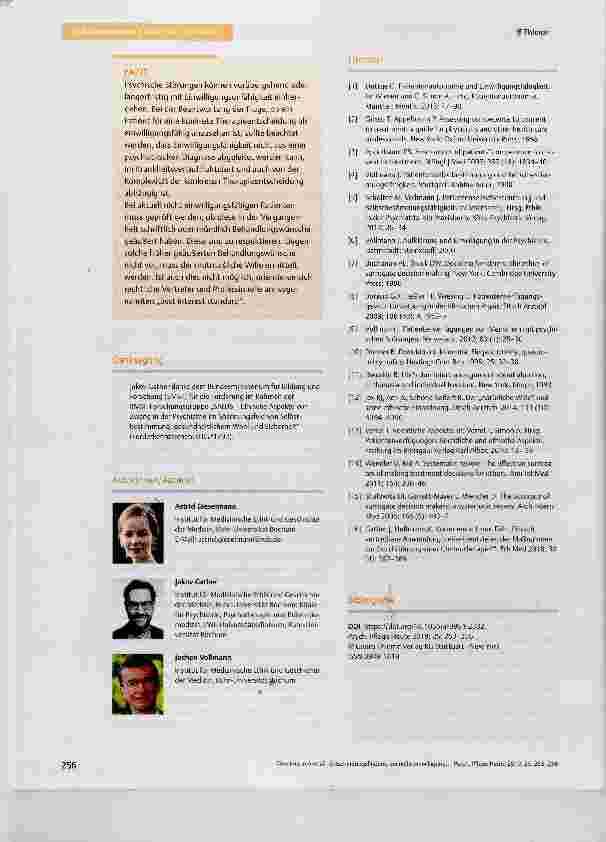 Vorschauseite 4: Entscheidungsfindung bei nicht einwilligungsfähigen Patienten