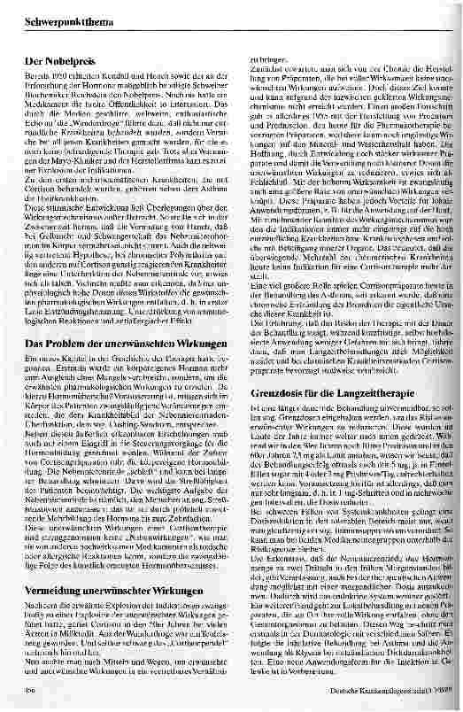 Vorschauseite 2: Cortison - eine Geschichte von Glanz und Elend