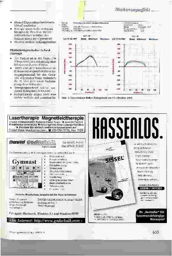 Vorschauseite 2: Graphische und numerische Darstellung des Blockierungseffektes {Brügger) mittels Isokinetik?Eine Fallbesprechung