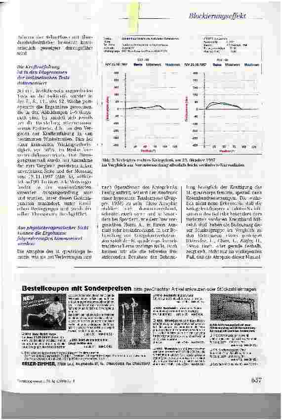 Vorschauseite 4: Graphische und numerische Darstellung des Blockierungseffektes {Brügger) mittels Isokinetik?Eine Fallbesprechung