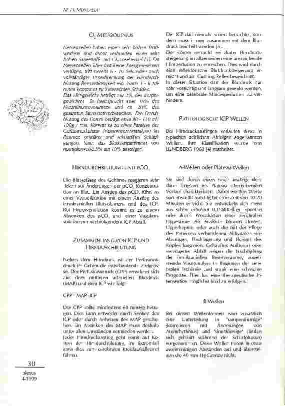 Vorschauseite 3: Das Problem des erhöhten intrakraniellen Druckes Pathophysiologische Grundlagen