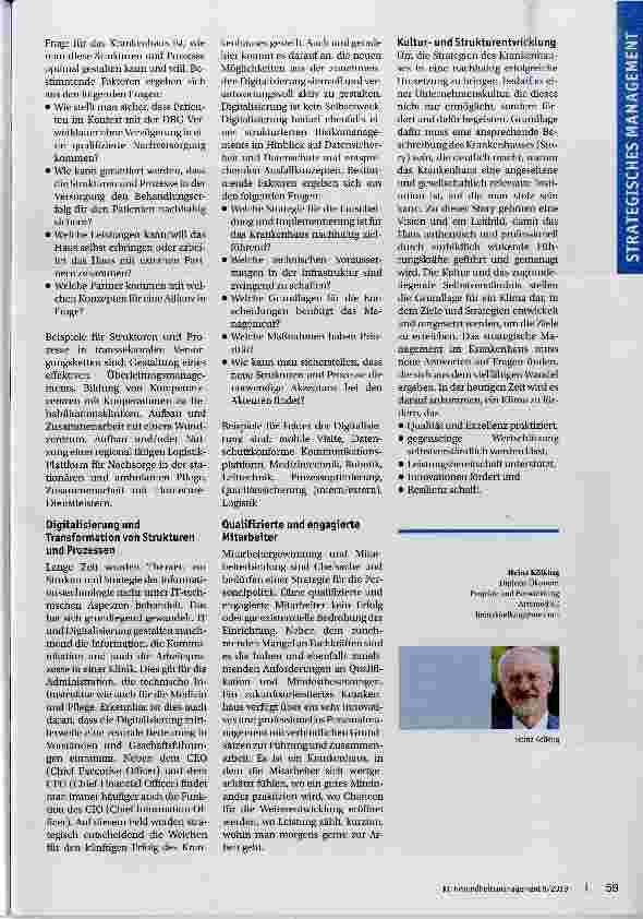 Vorschauseite 3: Strategisches Management im Krankenhaus