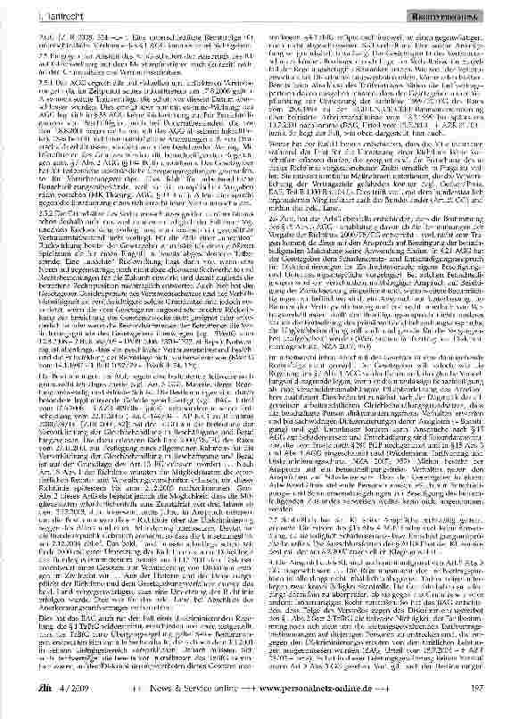 Vorschauseite 4: Altersdiskriminierung durch BAT-Lebensaltersstufen