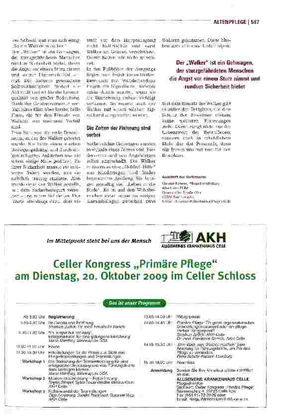 Vorschauseite 2: Sicher bewegen mit dem „Walker