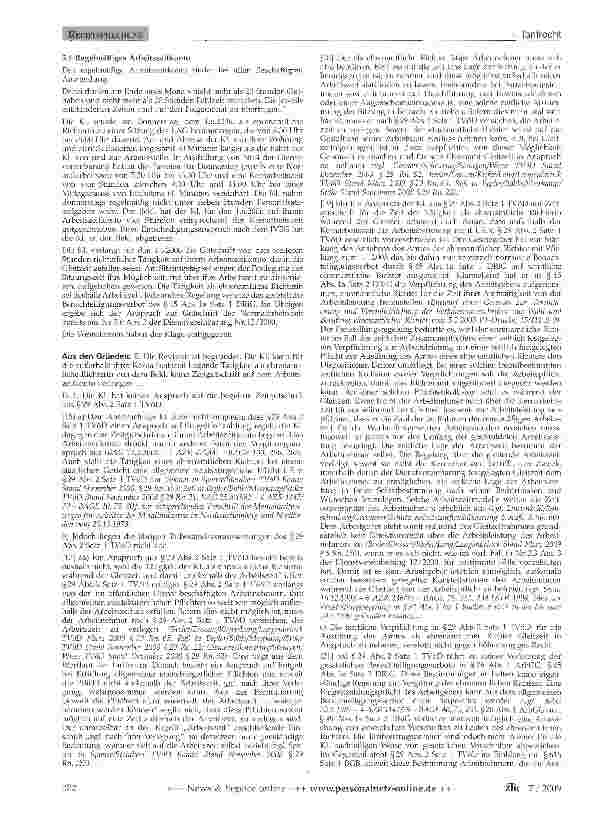 Vorschauseite 2: Ehrenamtliche Richter - Vergütung bei Gleitzeit