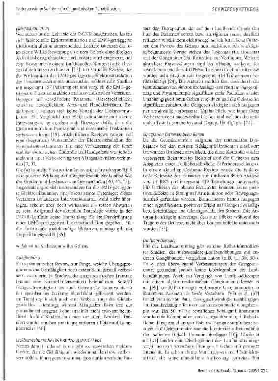 Vorschauseite 4: Evidenzbasierte Verfahren in der motorischen Rehabilitation