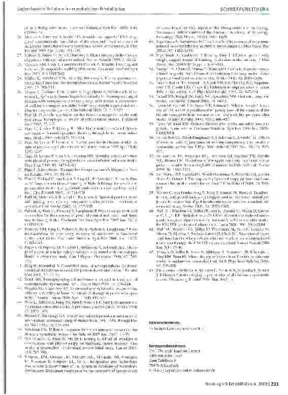 Vorschauseite 6: Evidenzbasierte Verfahren in der motorischen Rehabilitation